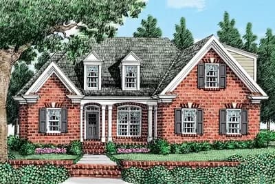 Classic 3-Bed Traditional House Plan 