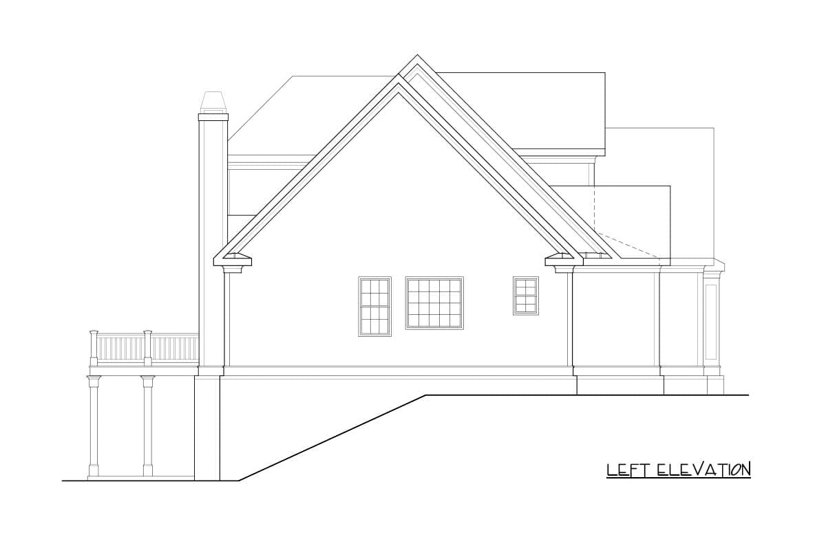 Plan 710066BTZ: Delightful 3-Bed Country Cottage House Plan - 2006 Sq Ft - Image #14 - Country, Southern, Traditional