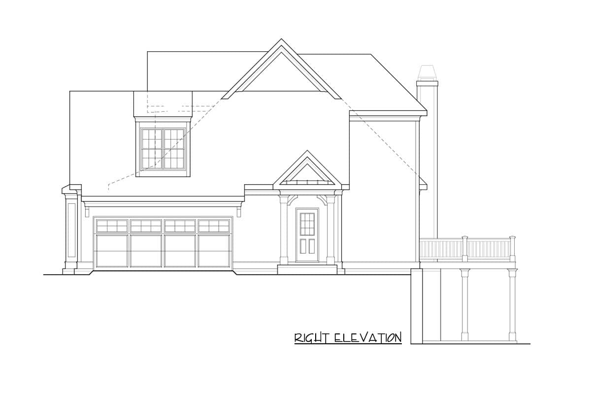 Plan 710066BTZ: Delightful 3-Bed Country Cottage House Plan - 2006 Sq Ft - Image #15 - Country, Southern, Traditional
