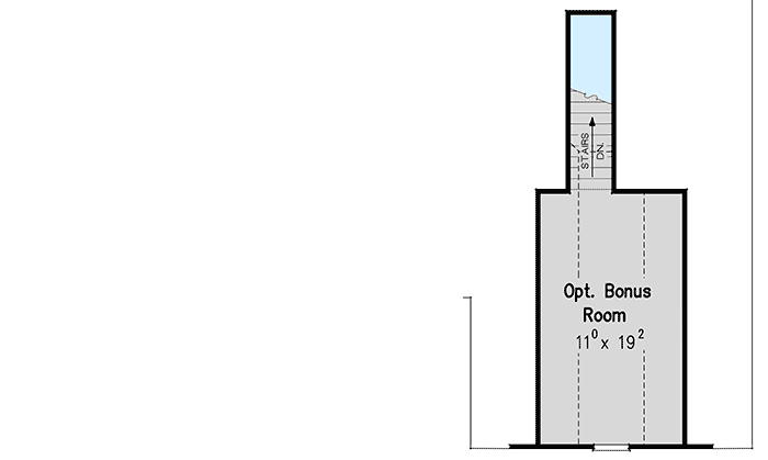 Plan 710074BTZ: Country Cottage with Built-Ins and Bonus - Floor Plan - 2nd Floor - Cottage, Country, Traditional