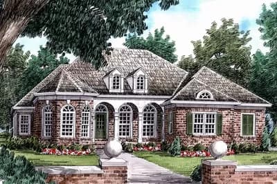 Three Bed Home Plan with an Optional Fourth Bedroom Upstairs