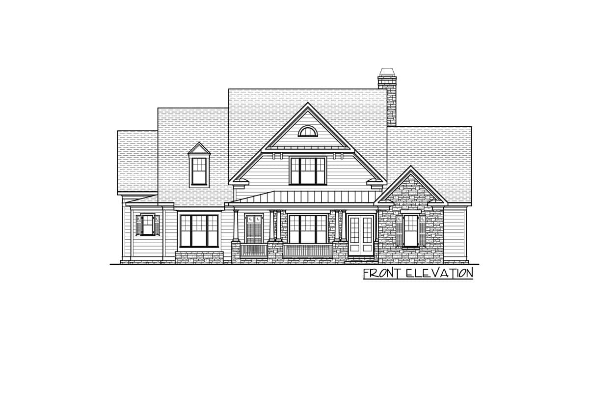 Plan 710095BTZ: 4-Bed Modern Farmhouse Plan with Large Bonus Room - Image #14 - Country, Craftsman, New American, Traditional