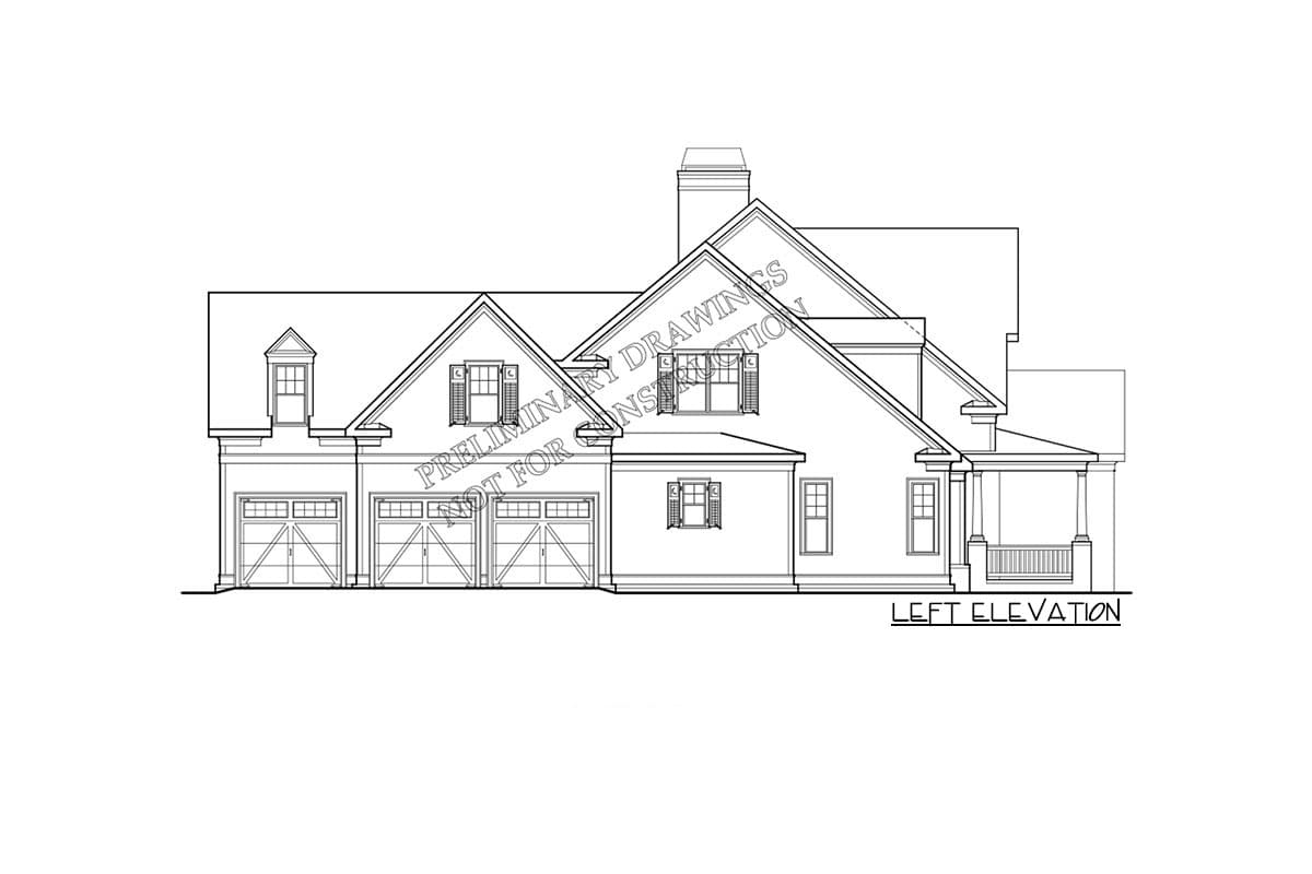 Plan 710095BTZ: 4-Bed Modern Farmhouse Plan with Large Bonus Room - Image #15 - Country, Craftsman, New American, Traditional
