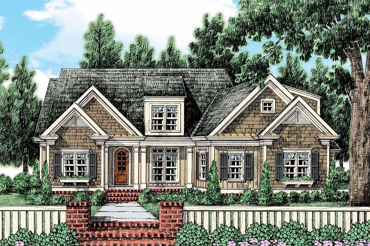 Plan 710098BTZ: 3-Bed Coastal Cottage House Plan - Image #12 - Cottage, Country, Craftsman, New American