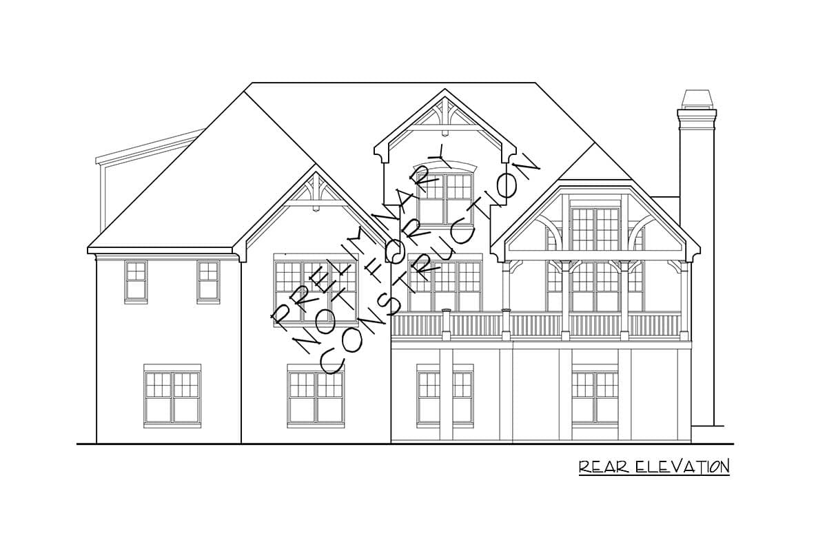 Plan 710105BTZ: Mid-Sized Craftsman House Plan with Up To 4 Bedrooms - 2899 Sq Ft - Image #15 - Country, Craftsman, New American