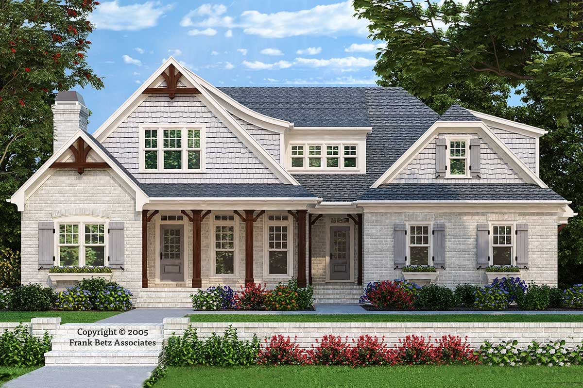 Plan 710105BTZ: Mid-Sized Craftsman House Plan with Up To 4 Bedrooms - 2899 Sq Ft - Image #12 - Country, Craftsman, New American