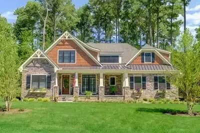 Mid-Sized Craftsman House Plan with Up To 4 Bedrooms - 2899 Sq Ft
