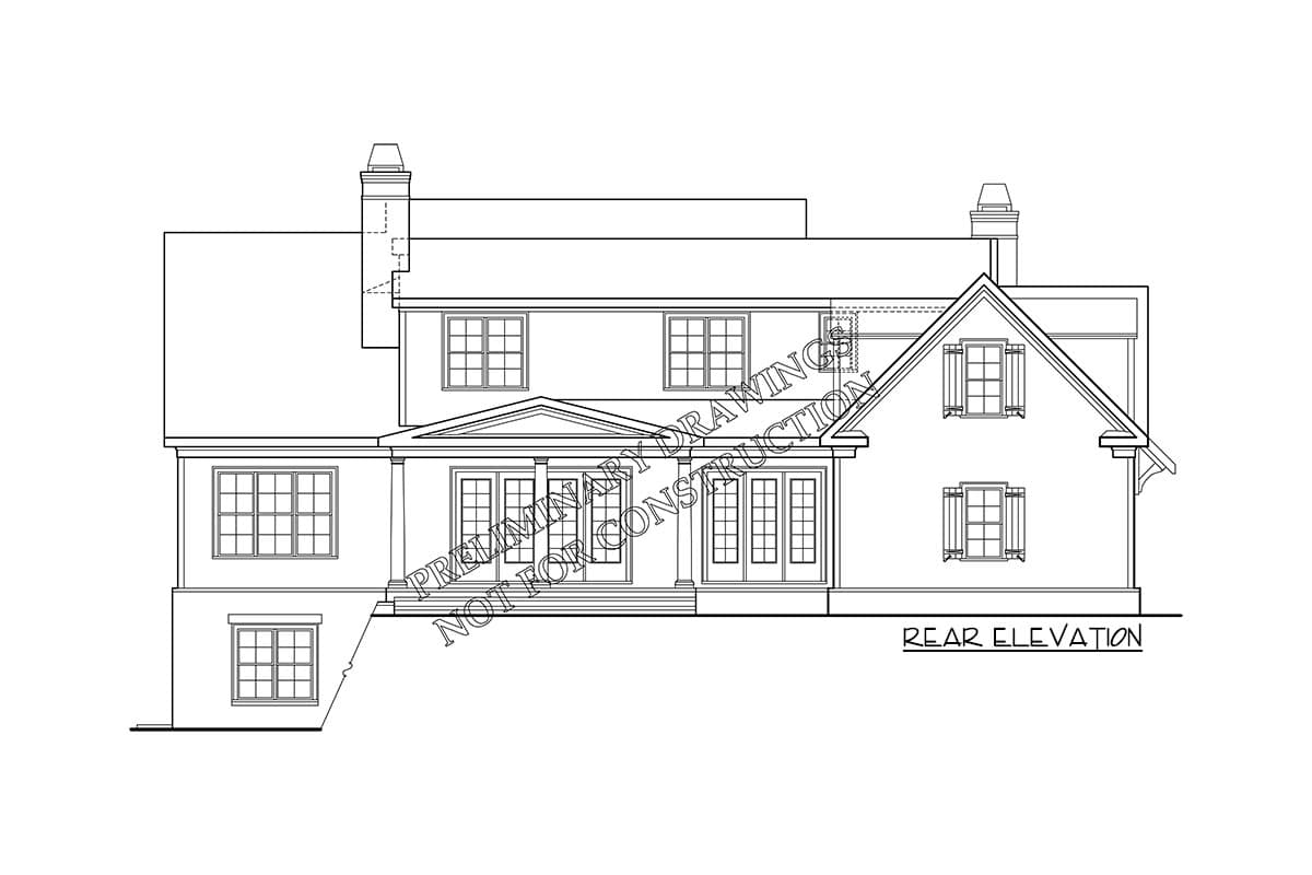Plan 710110BTZ: 4-Bed Old World English-Style House Plan - Image #12 - Cottage, Country, Traditional