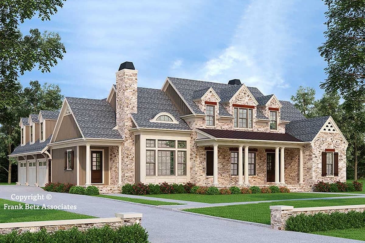 Plan 710110BTZ: 4-Bed Old World English-Style House Plan - Image #11 - Cottage, Country, Traditional