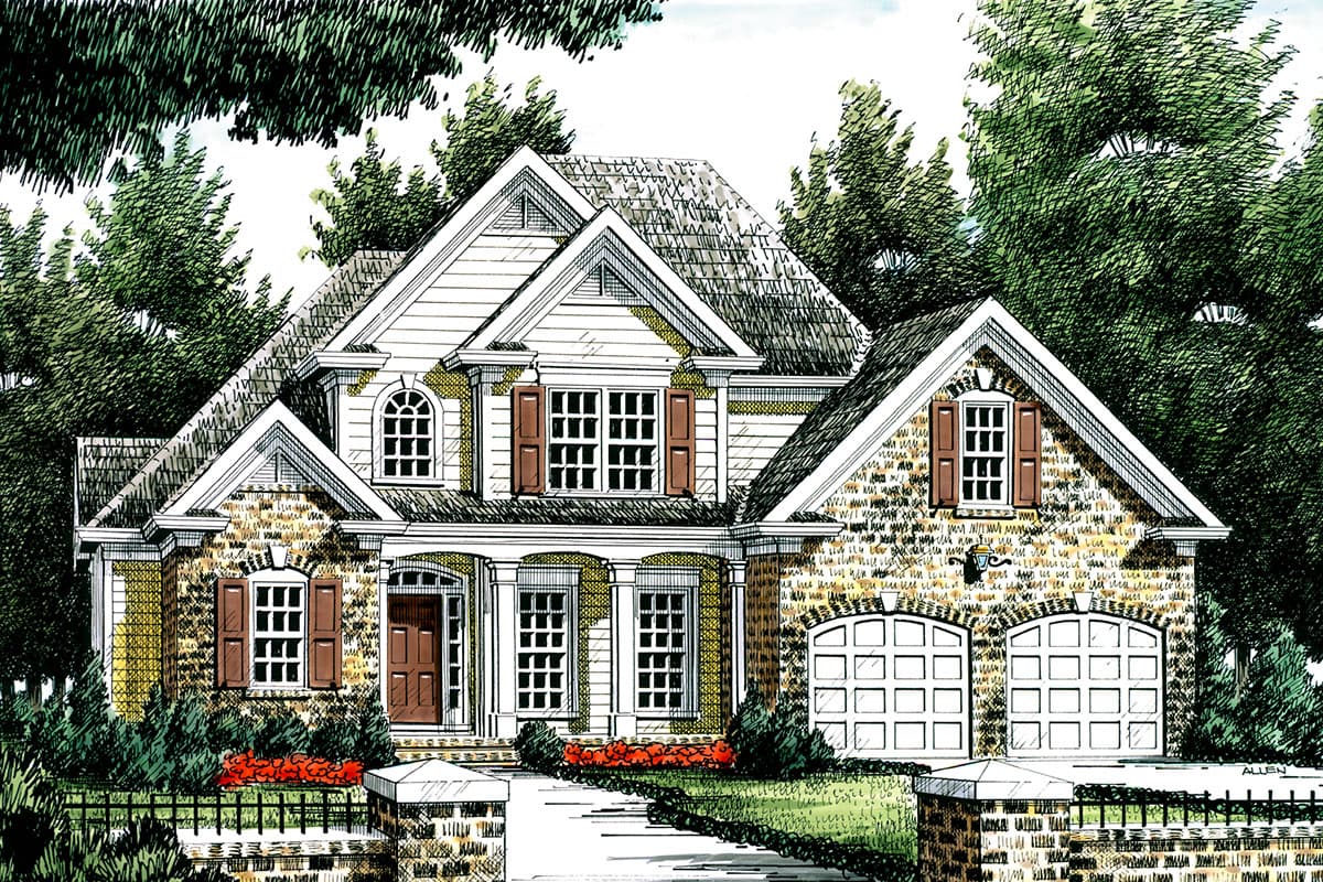 Plan 710111BTZ: Classic and Tasteful 3-Bed House Plan - Image #13 - Traditional