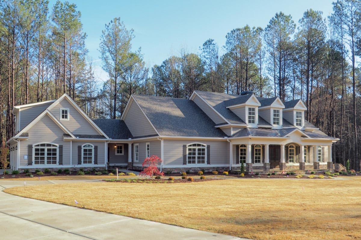 Plan 360026DK: Country Home Plan with Bonus Space Above Garage - Image #4 - Craftsman, New American, Southern, Traditional