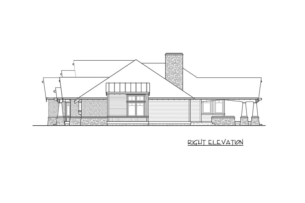 Plan 23785JD: 3-Bed Craftsman House Plan with Large Flex Room - Image #28 - Craftsman, New American, Northwest, Ranch, Rustic