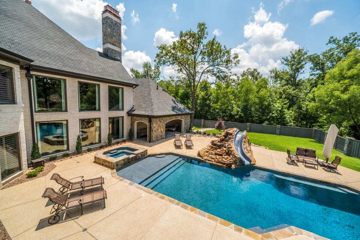 Plan 70613SND: Luxury European House Plan with Upstairs Home Theater and Balcony - 7519 Sq Ft - Image #5 - European, French Country, Traditional