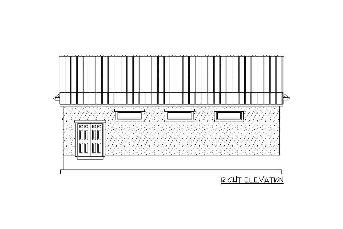 Plan 61317UT: 6-Car Garage for the Auto Enthusiast - Image #10 - Carriage