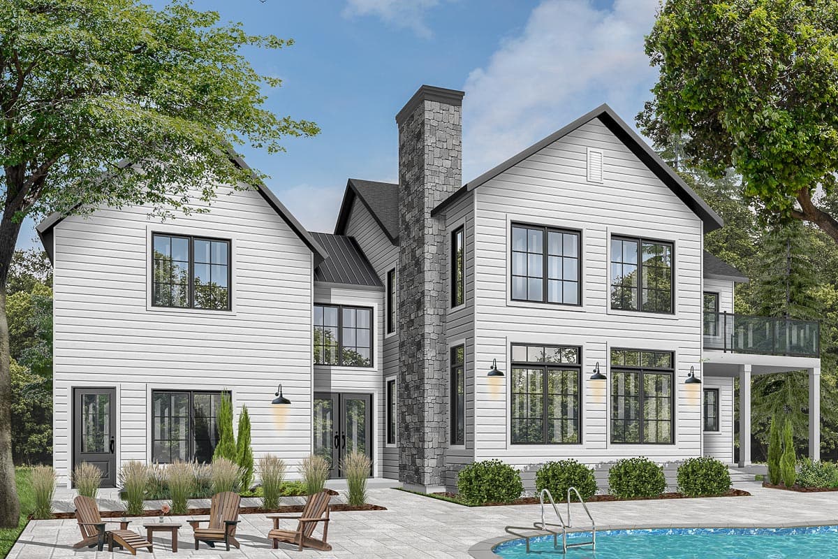 Plan 22539DR: Modern Farmhouse with Private Master Suite Porch - Image #13 - Country, Farmhouse, Modern Farmhouse, New American, Northwest, Traditional