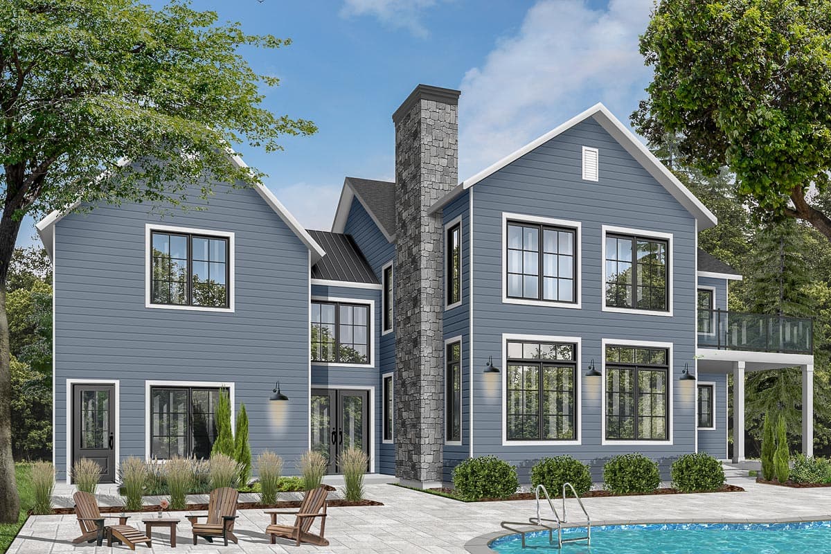 Plan 22539DR: Modern Farmhouse with Private Master Suite Porch - Image #11 - Country, Farmhouse, Modern Farmhouse, New American, Northwest, Traditional