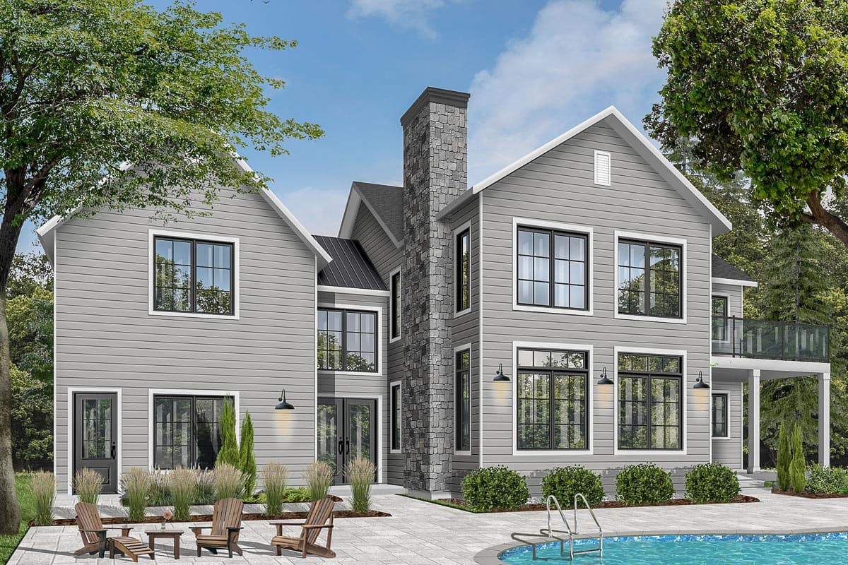 Plan 22539DR: Modern Farmhouse with Private Master Suite Porch - Image #15 - Country, Farmhouse, Modern Farmhouse, New American, Northwest, Traditional