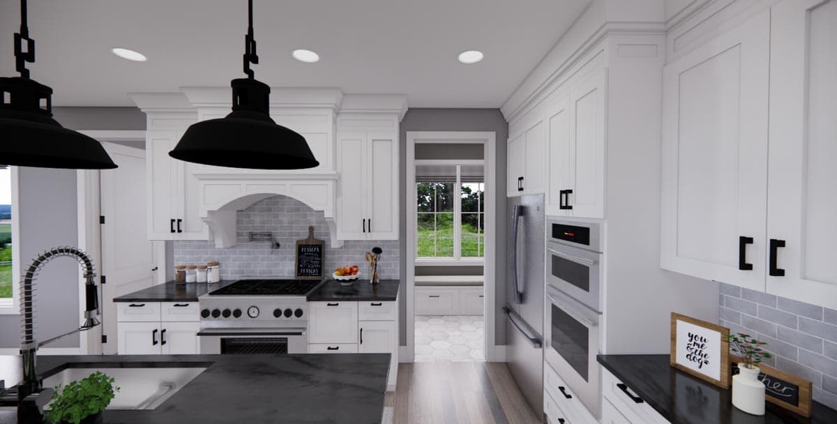 Plan 14676RK: 3-Bed Modern Farmhouse Plan with Two Laundry Rooms - Image #19 - Craftsman, Farmhouse, Modern Farmhouse, New American, Traditional, Transitional