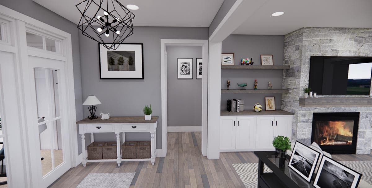 Plan 14676RK: 3-Bed Modern Farmhouse Plan with Two Laundry Rooms - Image #21 - Craftsman, Farmhouse, Modern Farmhouse, New American, Traditional, Transitional