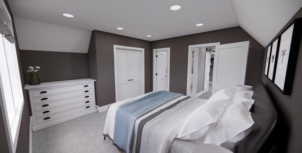 Plan 14676RK: 3-Bed Modern Farmhouse Plan with Two Laundry Rooms - Image #32 - Craftsman, Farmhouse, Modern Farmhouse, New American, Traditional, Transitional