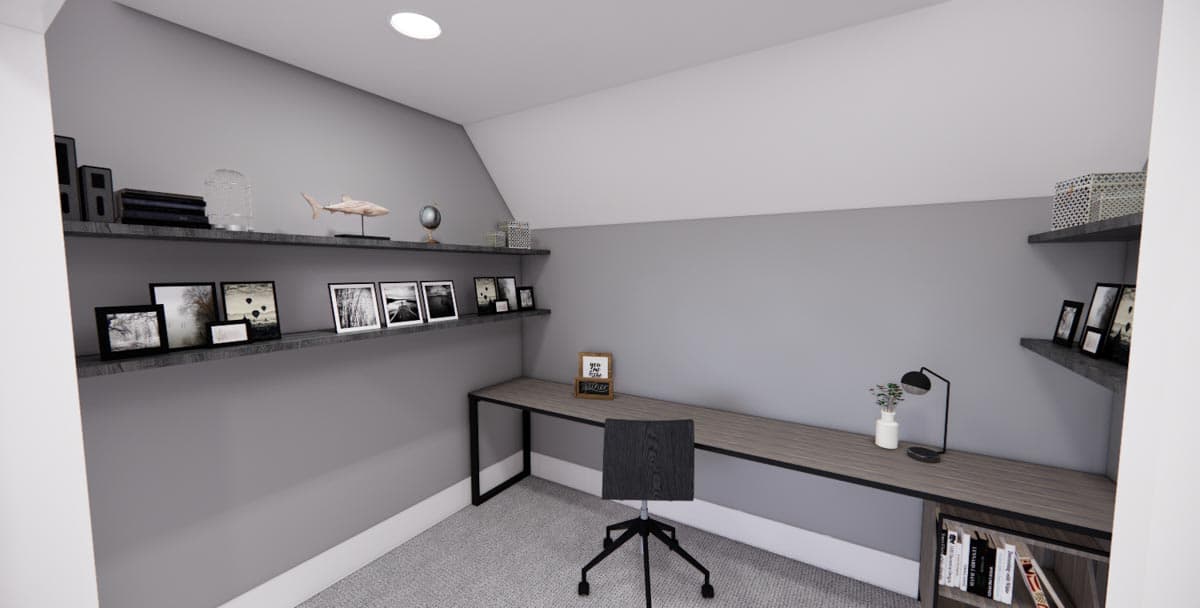 Plan 14676RK: 3-Bed Modern Farmhouse Plan with Two Laundry Rooms - Image #35 - Craftsman, Farmhouse, Modern Farmhouse, New American, Traditional, Transitional