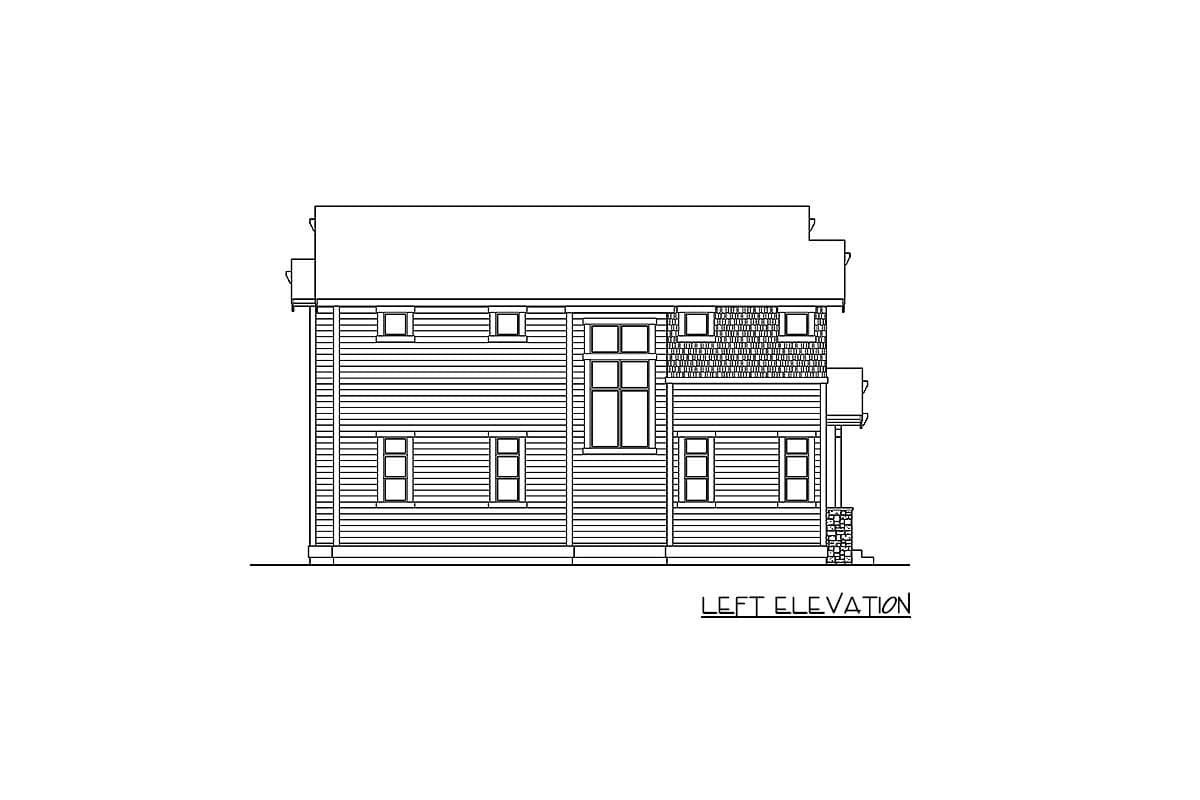 Plan 23786JD: Captivating 4-Bed House Plan with Open Layout and BBQ Porch - Image #27 - Craftsman, Northwest