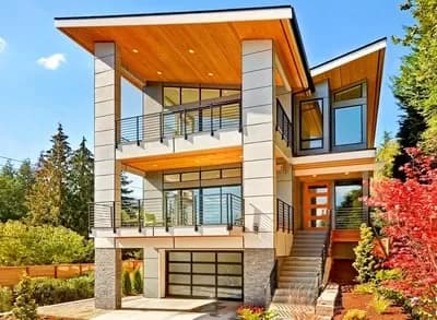 Stunning Modern House Plan with Great Outdoor Spaces - 3668 Sq Ft