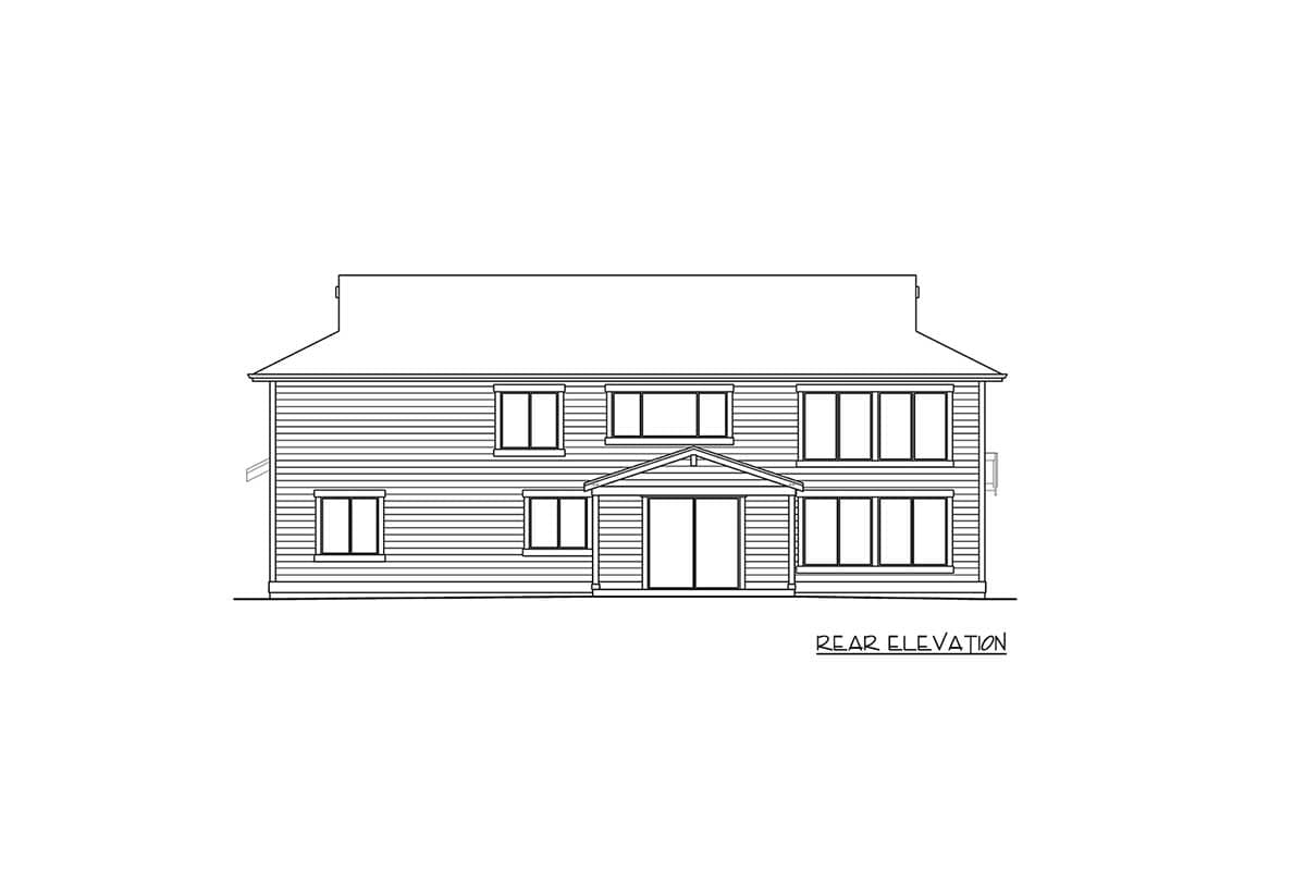 Plan 23792JD: Breathtaking 5-Bed Northwest House Plan with Second-Level Bonus Room - 3962 Sq Ft - Image #27 - Craftsman, New American, Northwest