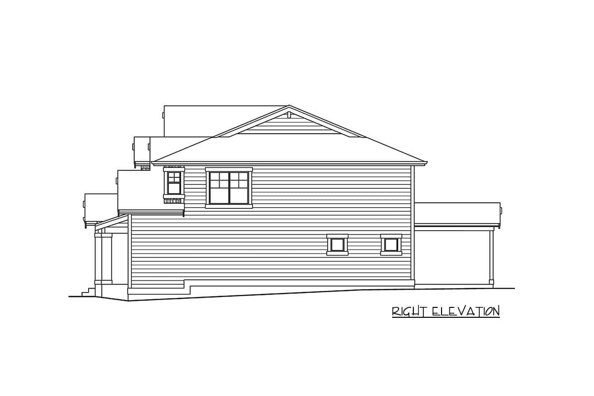Plan 23792JD: Breathtaking 5-Bed Northwest House Plan with Second-Level Bonus Room - 3962 Sq Ft - Image #28 - Craftsman, New American, Northwest