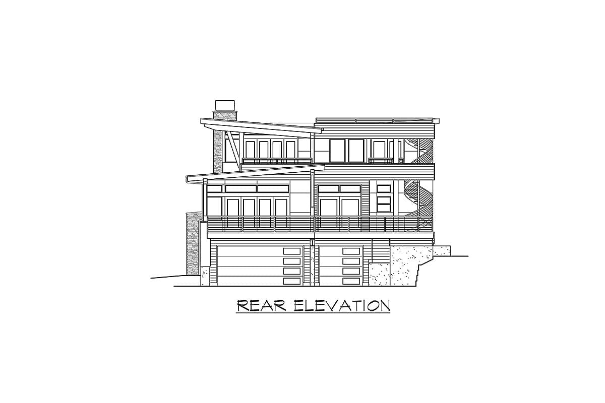 Plan 23796JD: Modern Northwest House Plan with Lower-Level Rec Room - Image #27 - Contemporary, Modern, Northwest