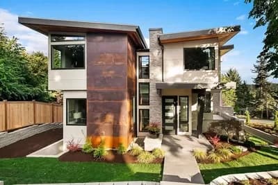 Modern Northwest House Plan with Lower-Level Rec Room