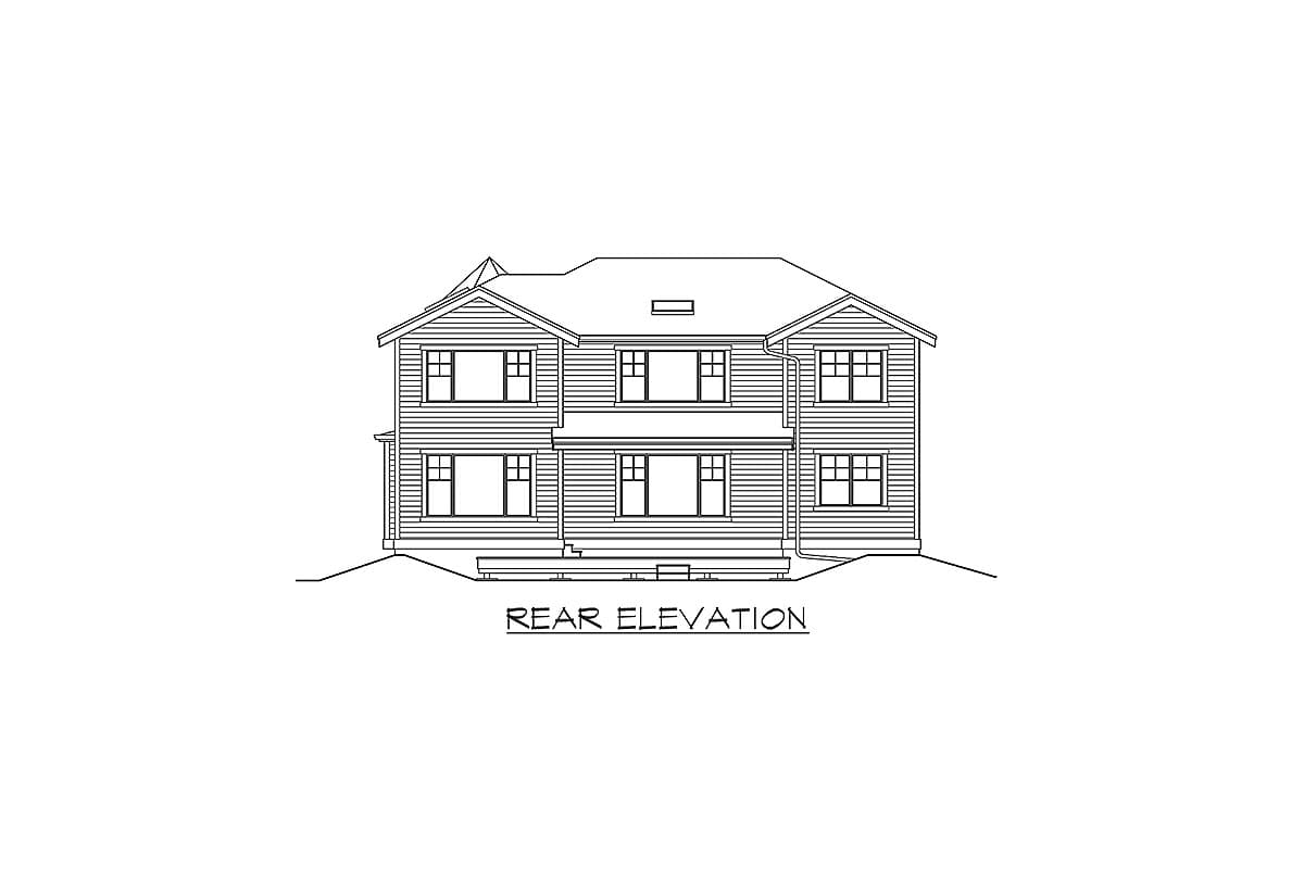 Plan 23797JD: Detail-Oriented Northwest House Plan with Second Level Office and Play Room - Image #30 - New American, Northwest