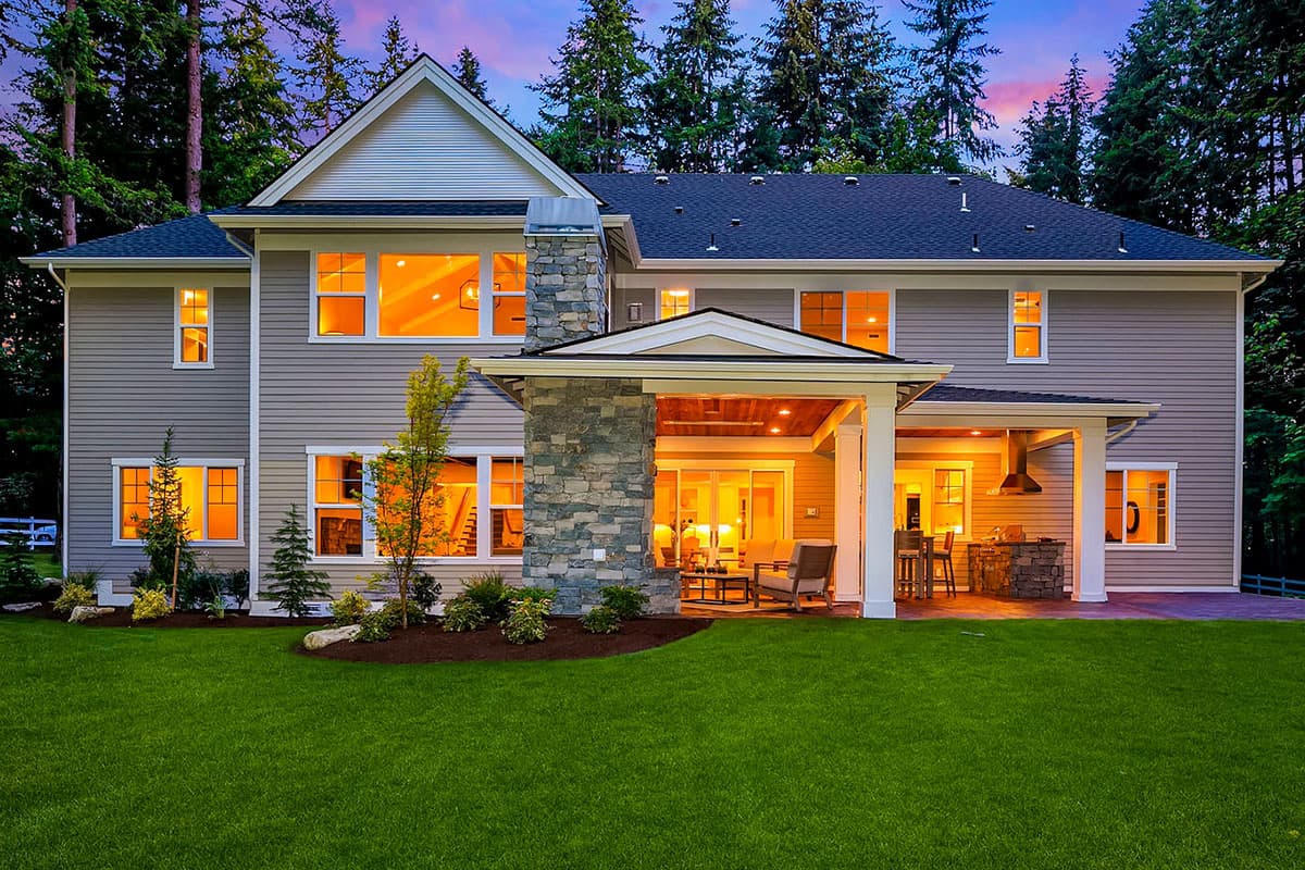 Plan 23799JD: Stately 5-Bed House Plan with Two Master Beds and Outdoor Kitchen - Image #32 - Northwest, Traditional