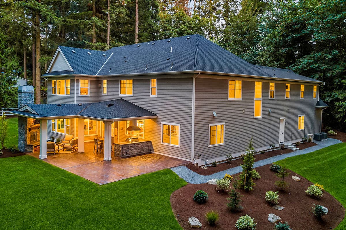 Plan 23799JD: Stately 5-Bed House Plan with Two Master Beds and Outdoor Kitchen - Image #33 - Northwest, Traditional