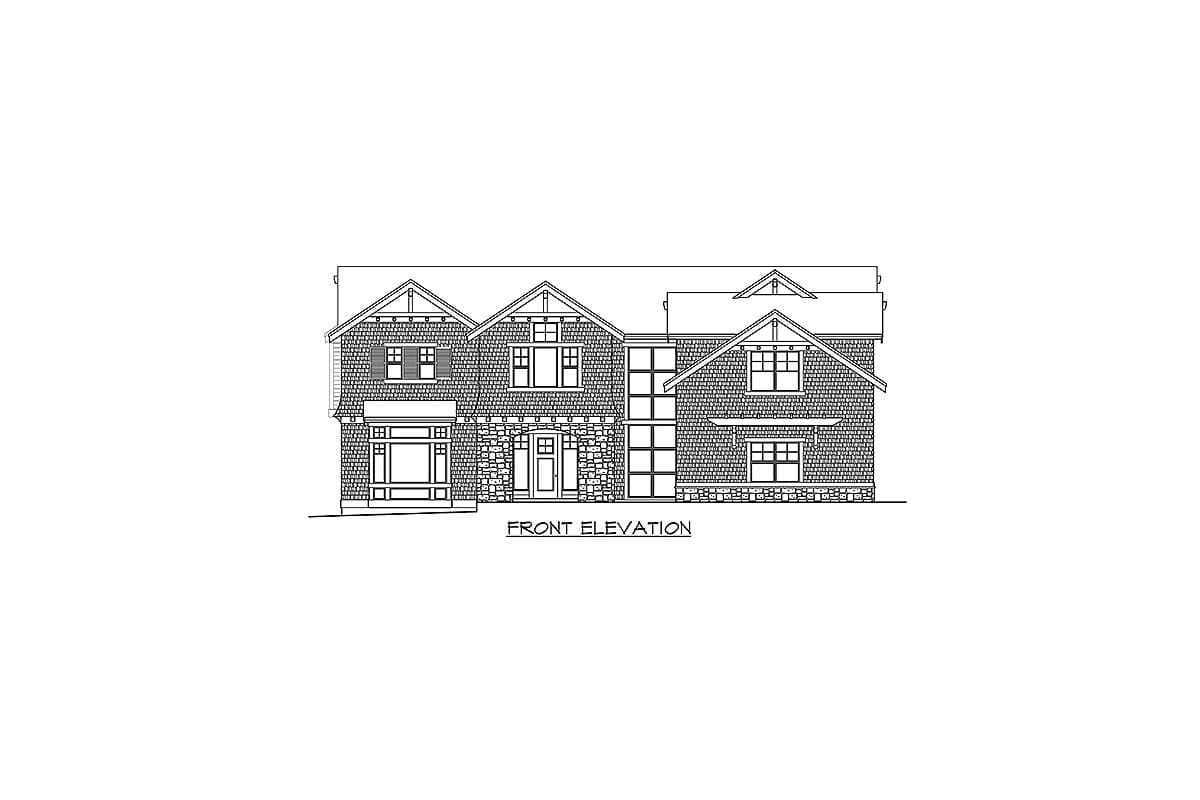 Plan 23800JD: Elegant 5-Bed Craftsman House Plan for Indoor / Outdoor Lifestyle - Image #24 - Craftsman, Northwest