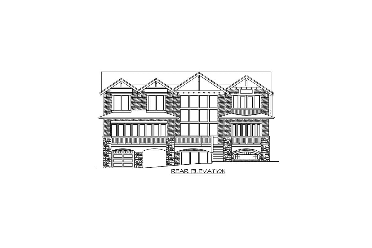 Plan 23800JD: Elegant 5-Bed Craftsman House Plan for Indoor / Outdoor Lifestyle - Image #26 - Craftsman, Northwest