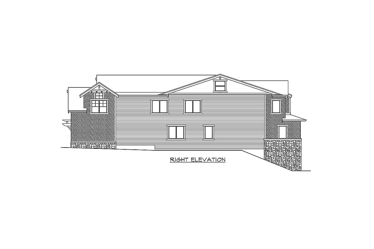 Plan 23800JD: Elegant 5-Bed Craftsman House Plan for Indoor / Outdoor Lifestyle - Image #27 - Craftsman, Northwest