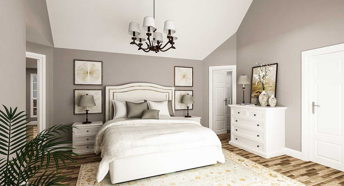 Plan 55206BR: 3-Bed House Plan with Expandable Second Floor - Image #7 - Country, Southern, Traditional