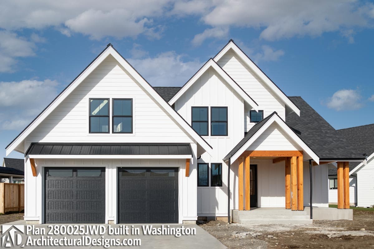 Plan 280025JWD: Lovely 4-Bed Craftsman House Plan with First-Floor Master - Image #6 - Craftsman, Northwest