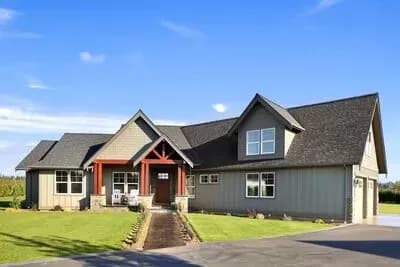 Amazing Craftsman House Plan with Bonus Room Above Garage