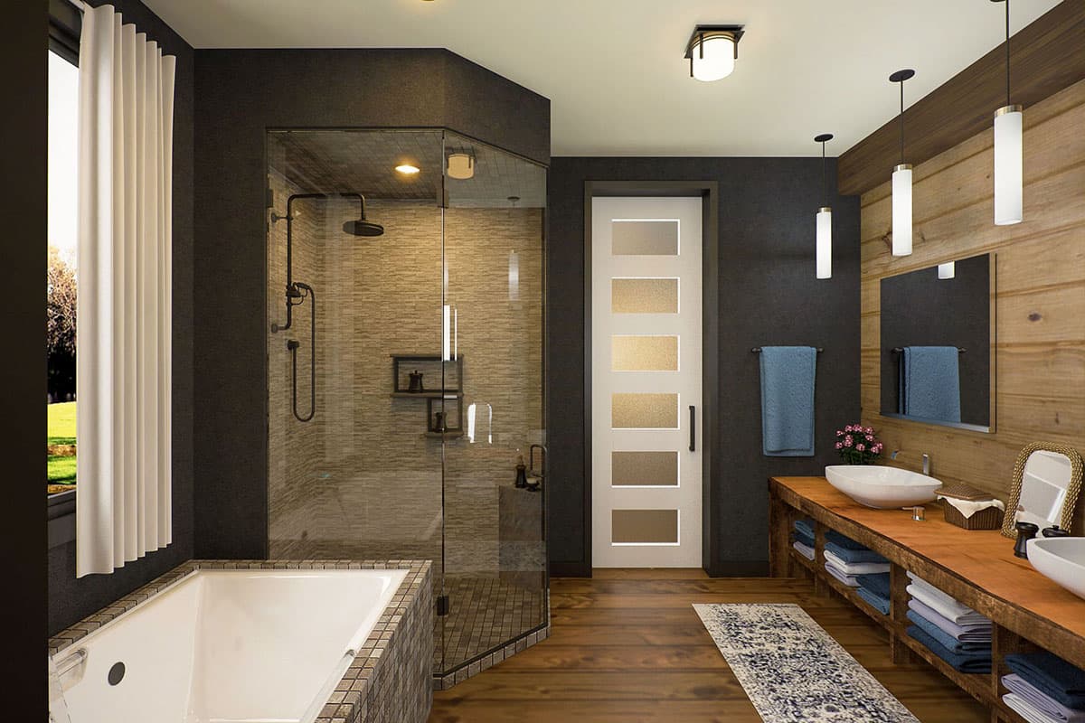 Plan 85283MS: Dynamic 4-Bed Modern House Plan with Finished Walkout Basement - 3721 Sq Ft - Image #6 - Contemporary, Modern, Northwest