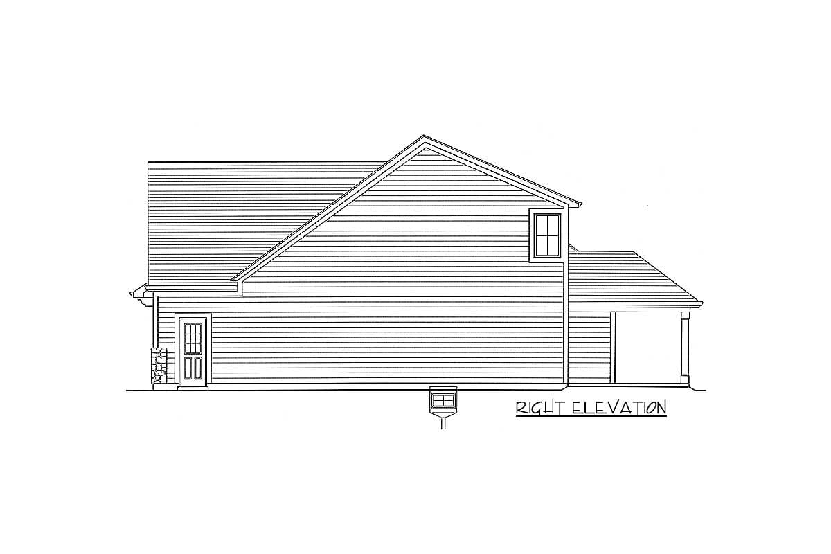 Plan 39284ST: Two-Story European Cottage with First-Floor Master - Image #7 - Cape Cod, Cottage, Country, Craftsman, Hill Country, Traditional