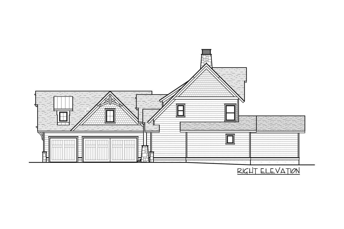 Plan 93113EL: Rugged Craftsman House Plan with Fully-Loaded Apartment Over Garage - Image #44 - Cottage, Craftsman, Rustic, Vacation