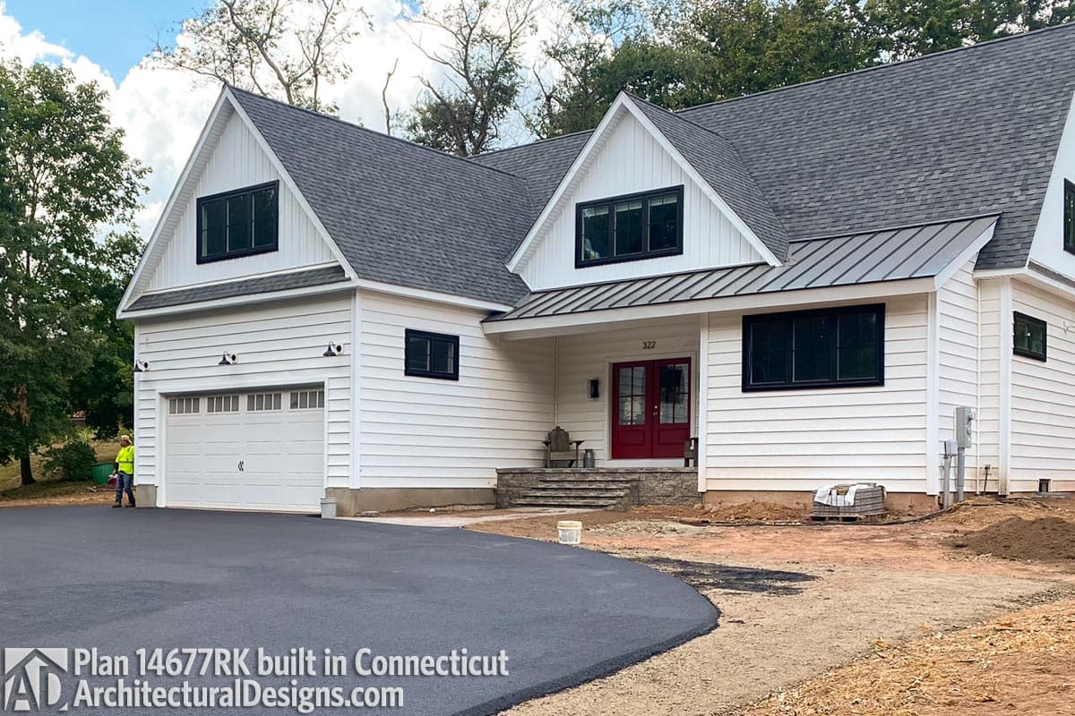 build gallery item - Modern Farmhouse Plan 14677RK Comes to Life in Connecticut