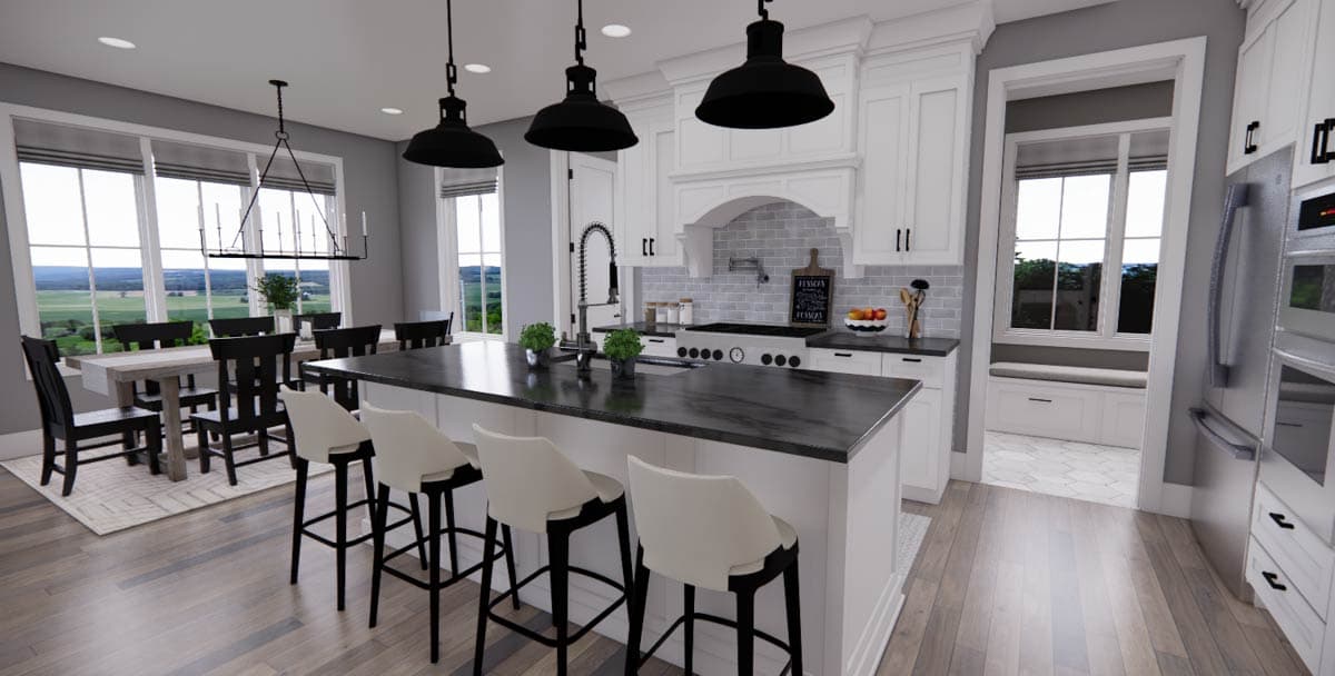 Plan 14677RK: 4-Bed Modern Farmhouse Plan with Two Laundry Rooms - Image #18 - Craftsman, Farmhouse, Modern Farmhouse, New American, Traditional