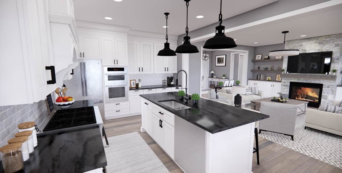 Plan 14677RK: 4-Bed Modern Farmhouse Plan with Two Laundry Rooms - Image #19 - Craftsman, Farmhouse, Modern Farmhouse, New American, Traditional