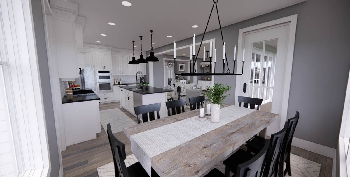 Plan 14677RK: 4-Bed Modern Farmhouse Plan with Two Laundry Rooms - Image #21 - Craftsman, Farmhouse, Modern Farmhouse, New American, Traditional