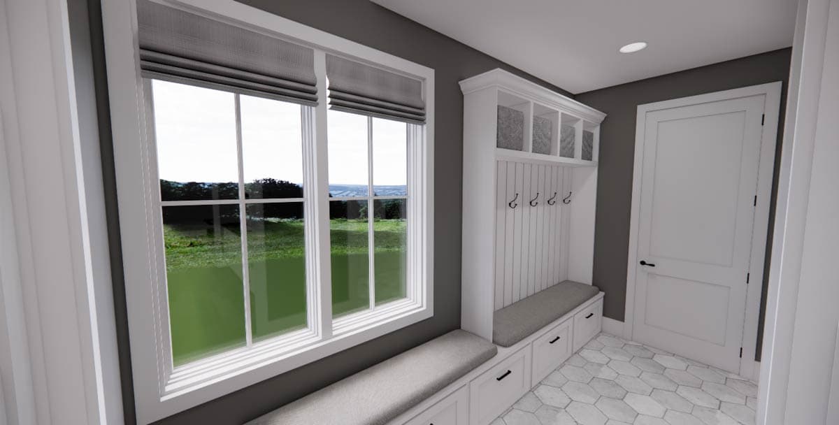 Plan 14677RK: 4-Bed Modern Farmhouse Plan with Two Laundry Rooms - Image #25 - Craftsman, Farmhouse, Modern Farmhouse, New American, Traditional