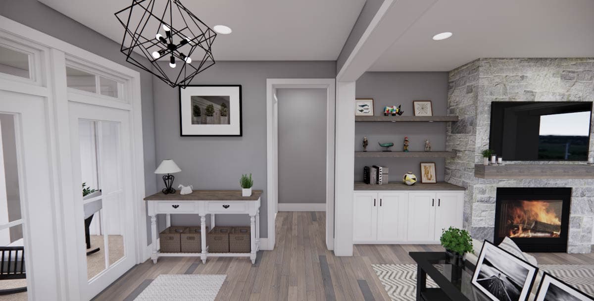 Plan 14677RK: 4-Bed Modern Farmhouse Plan with Two Laundry Rooms - Image #27 - Craftsman, Farmhouse, Modern Farmhouse, New American, Traditional