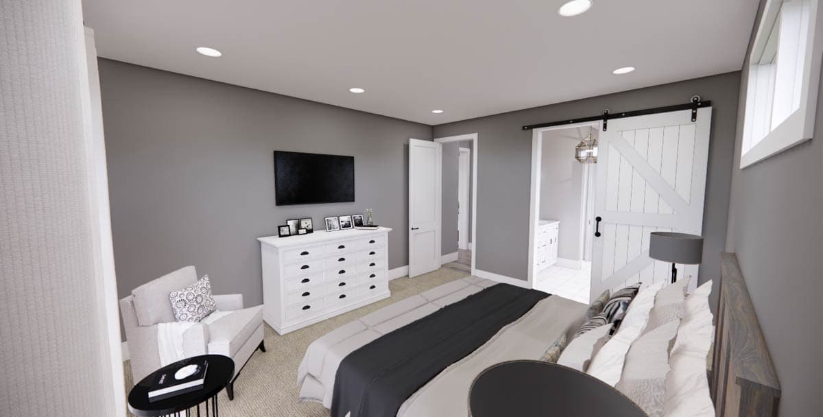 Plan 14677RK: 4-Bed Modern Farmhouse Plan with Two Laundry Rooms - Image #30 - Craftsman, Farmhouse, Modern Farmhouse, New American, Traditional